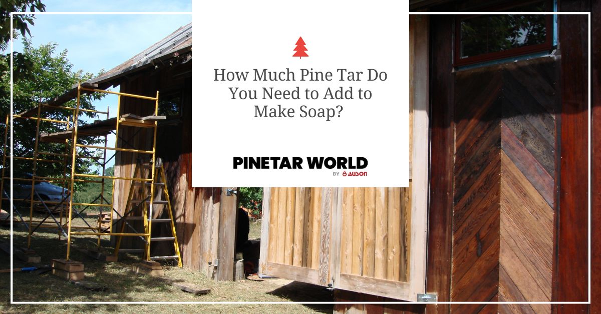 Pine Tar for Soap