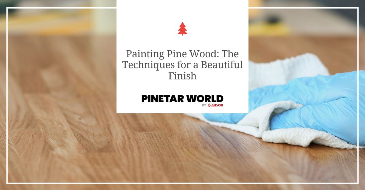 painting pine wood