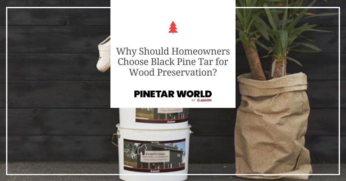 black pine tar